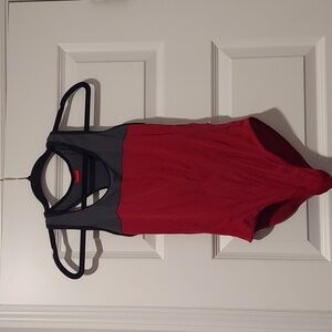 Red Yumiko Leotard Size M